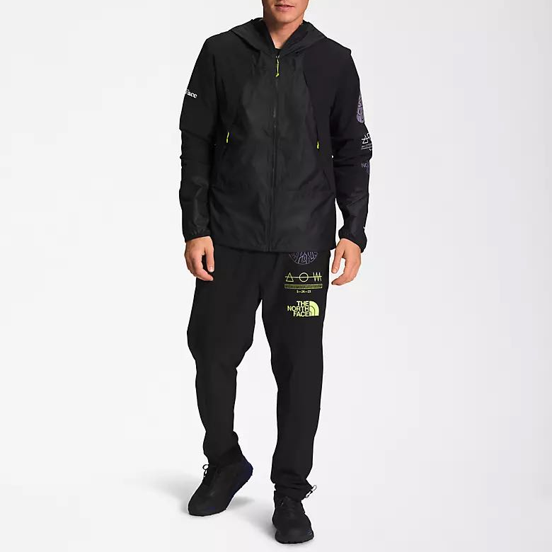 TNF Geometric Graphic Colorblock Jacket Black Long Sleeve NF0A7ZXU-JK3 圖 4