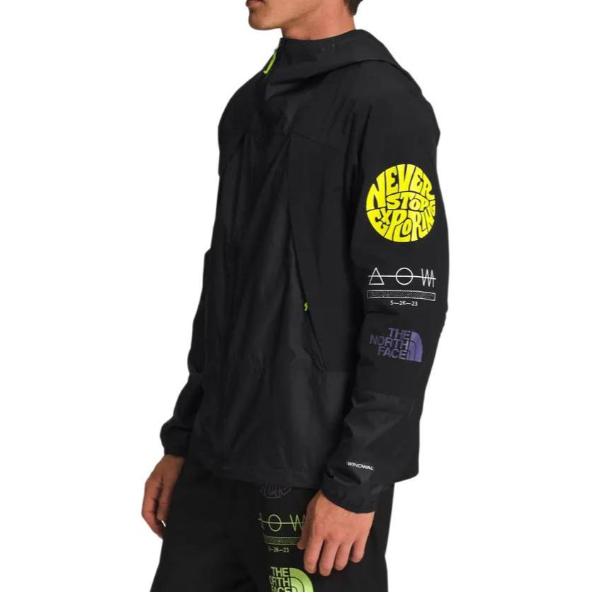 TNF Geometric Graphic Colorblock Jacket Black Long Sleeve NF0A7ZXU-JK3 圖 5