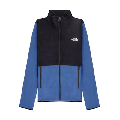 TNF Glacier Fleece Jacket - Black/Blue Outdoor Warmth NF0A4AJC-MPF