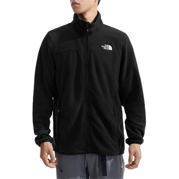 Purchase The North Face Glacier 抓絨外套 戶外運動 - 宇宙黑 NF0A8AYK-4H0