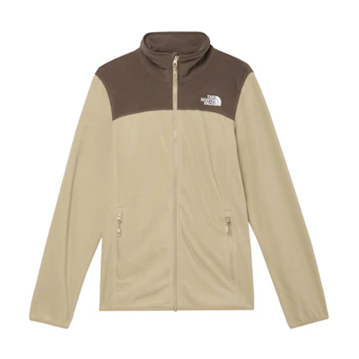 TNF Glacier FW24 Outdoor Fleece Jacket - Stone Beige Brown NF0A8AYK-8HO