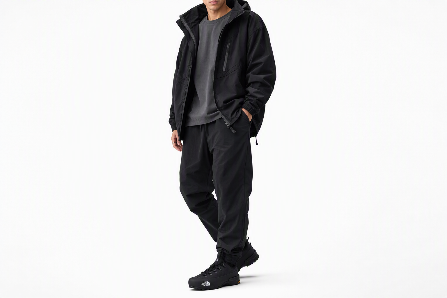 Order 北面 Glenclyffe Low 街头靴 Vibram 'Tnf 黑' 817B-KX7