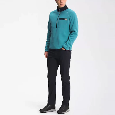 The North Face Gordon Lyons 藍色保暖抓絨半拉鍊外套 冬季御寒外衣 NF0A5GL2-1AJ Lookbook The North Face Gordon Lyons 藍色保暖抓絨半拉鍊外套 冬季御寒外衣 NF0A5GL2-1AJ