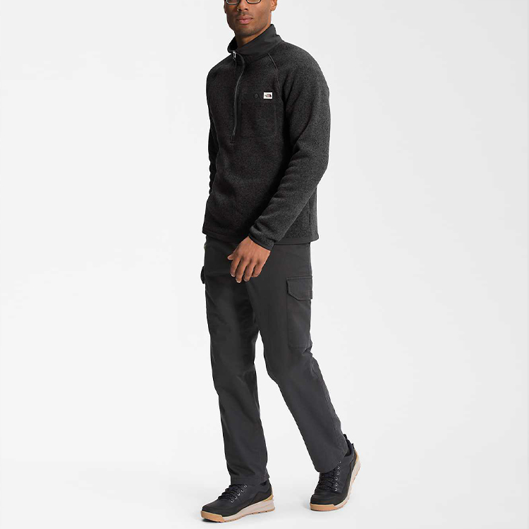 TNF Gordon Lyons Fleece Logo Half-Zip Jacket Winter Black NF0A5GL2-KS7 圖 5