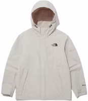 The North Face Gore-Tex Beige Logo Hooded Jacket NJ2GP05A The North Face Gore-Tex Beige Logo Hooded Jacket NJ2GP05A