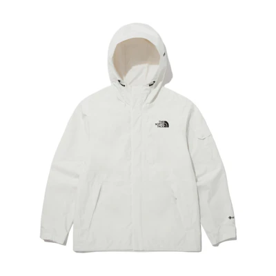TNF GTX White Logo Printed Hooded Jacket Unisex NJ2GP05C