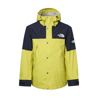 TNF GTX Yellow Hooded Waterproof Jacket Unisex Outdoor Casual NI2HQ04J