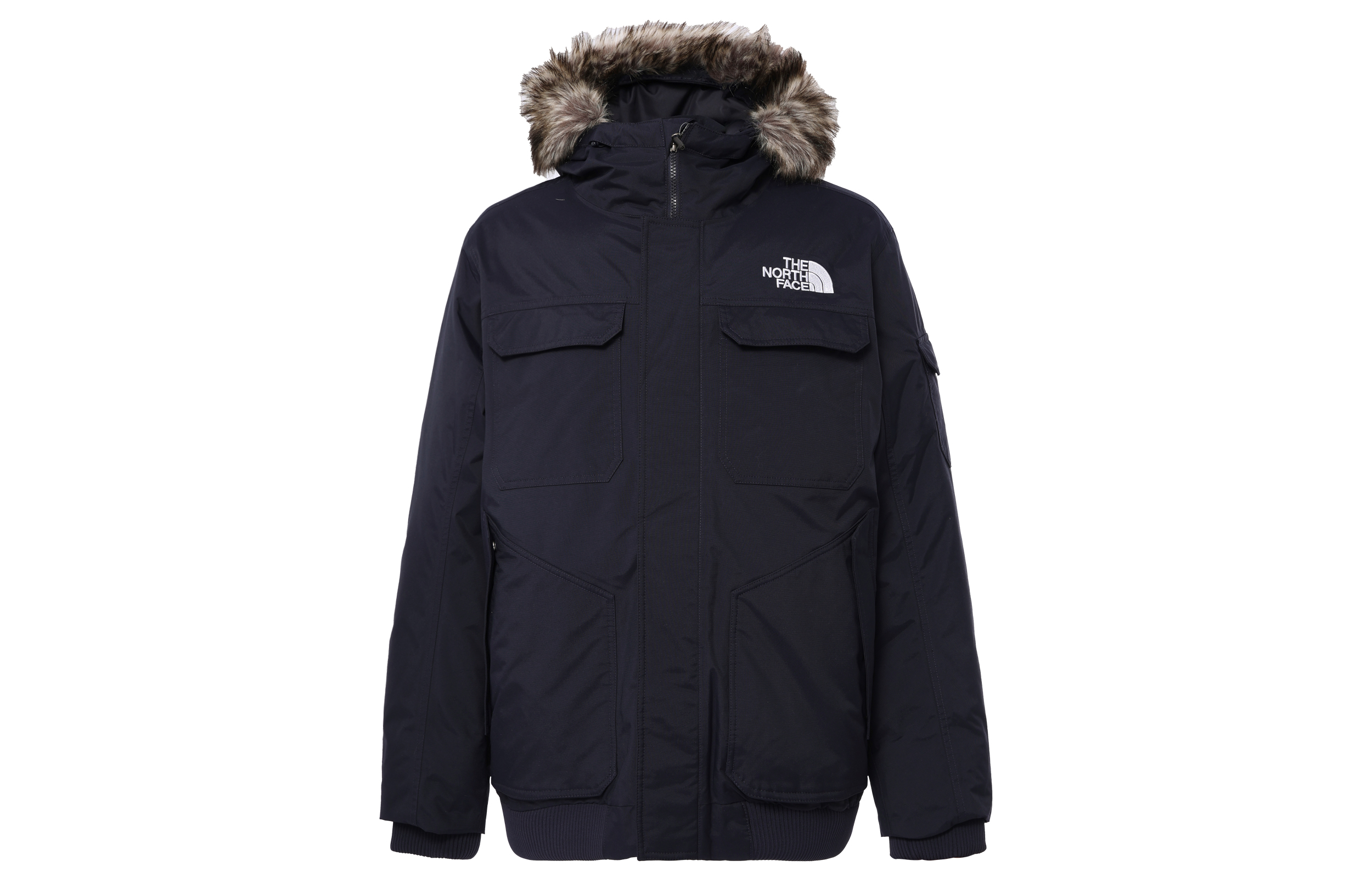 TNF Gotham 3 Waterproof Windproof Hooded Down Jacket Navy Blue NF0A33RG-TE3