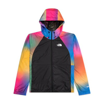 TNF Gradient Print Hooded Jacket Colorblock Design NF0A5J5G-IAX