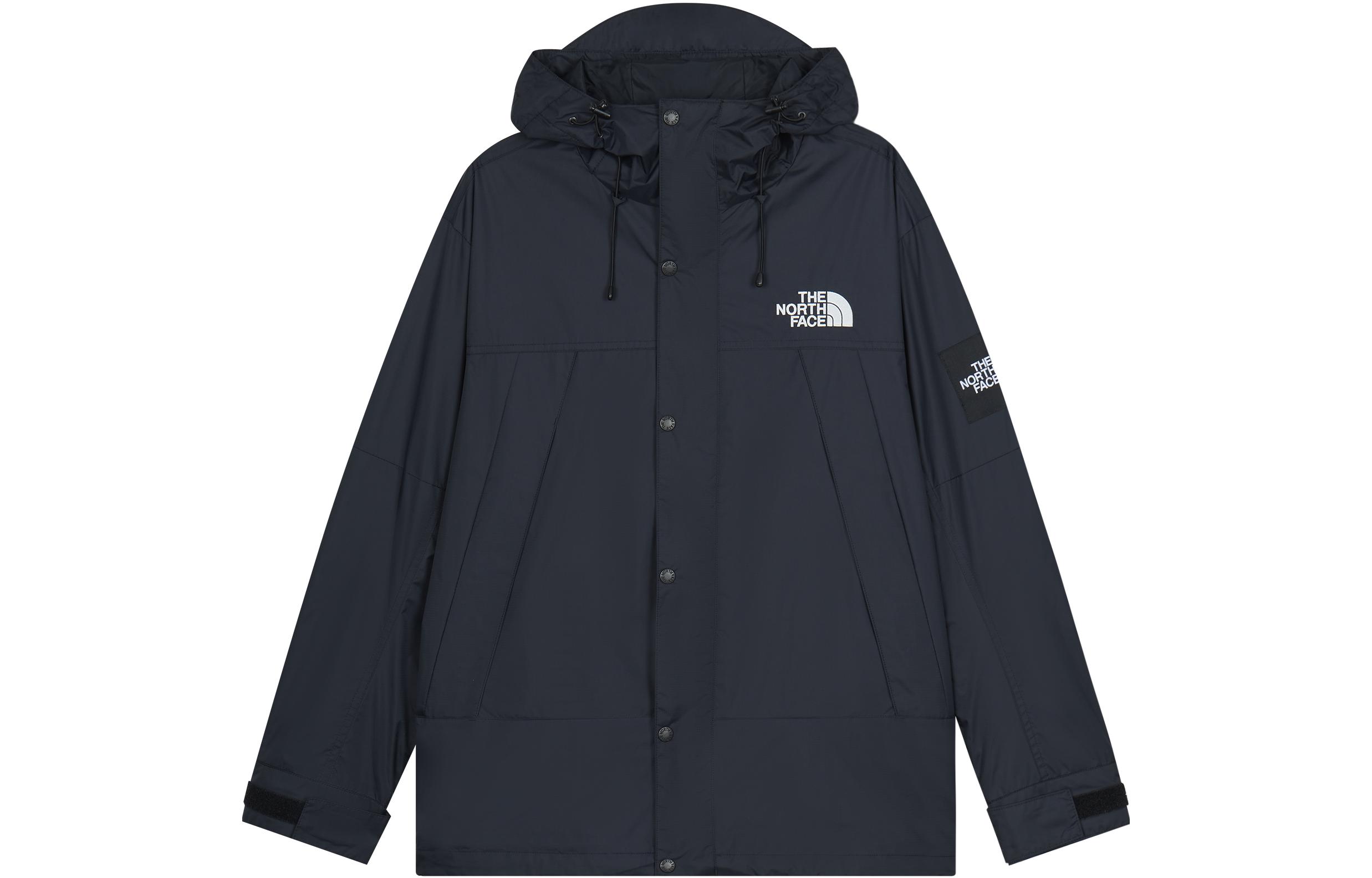 TNF Granby Jacket Black: Windproof Hooded Unisex Casual Outerwear NI2HQ05L