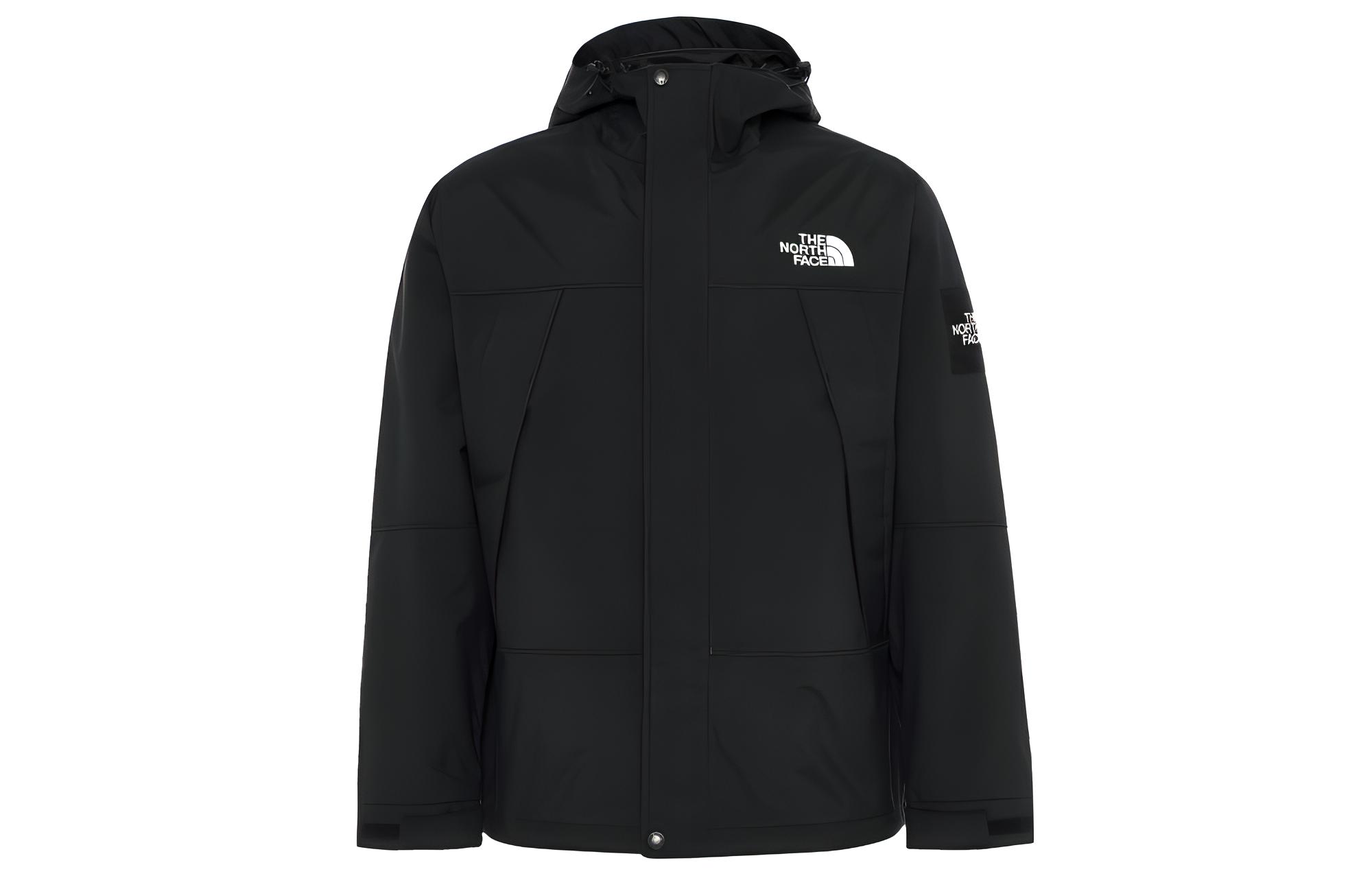 TNF Granby Jacket Black Hoodie with Logo - Solid Zip-Up NI2HN04K
