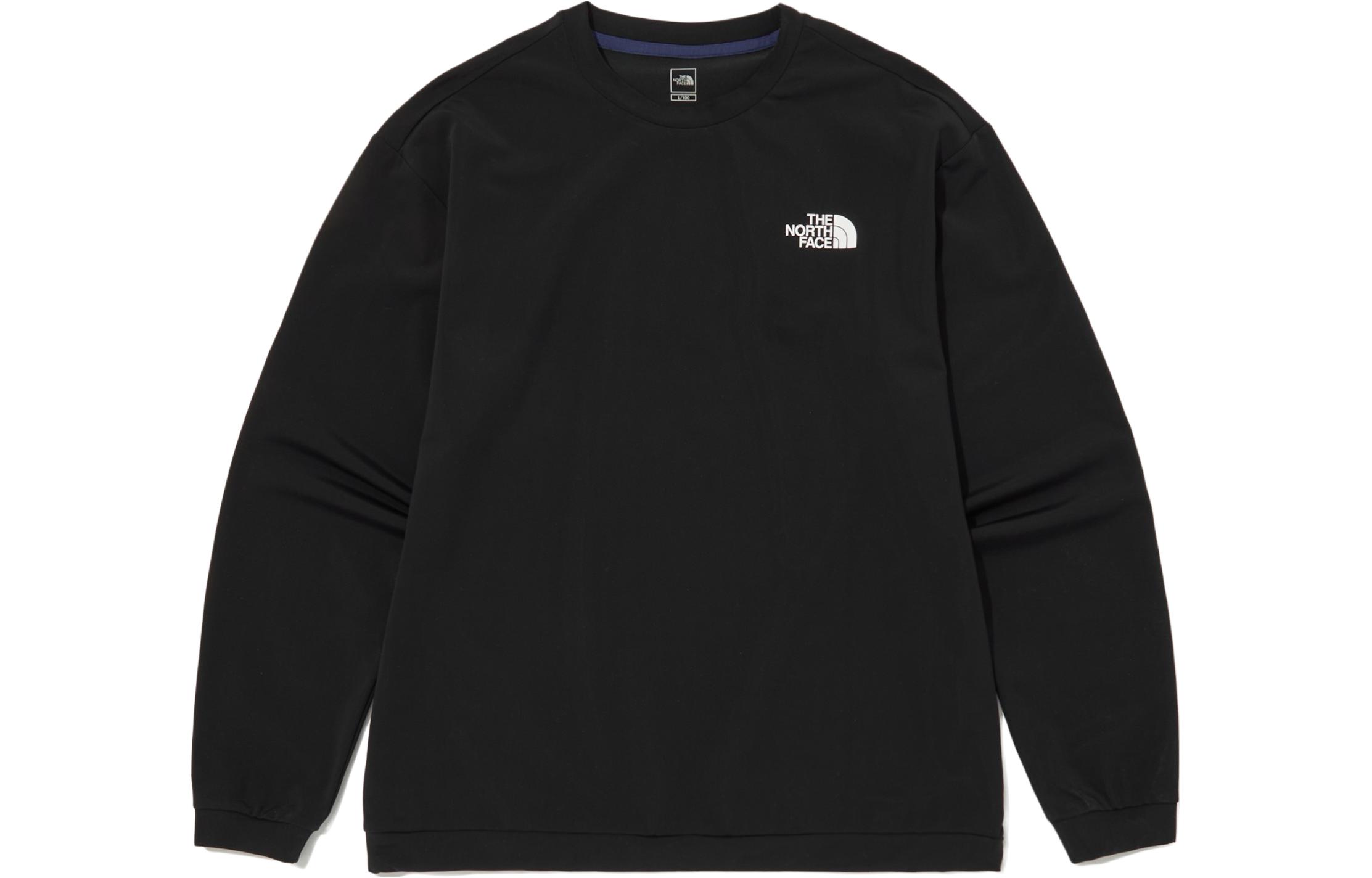 TNF Graphic Crewneck Long Sleeve Sweatshirt Black NM5MP05A