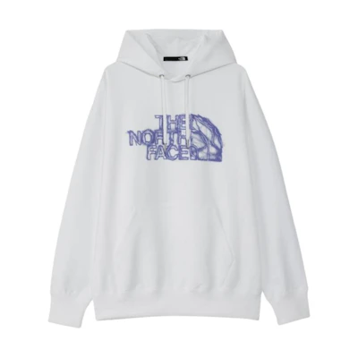 TNF Graphic Hoodie Unisex White - Soft, Comfortable, and Skin-Friendly NT12440-RW