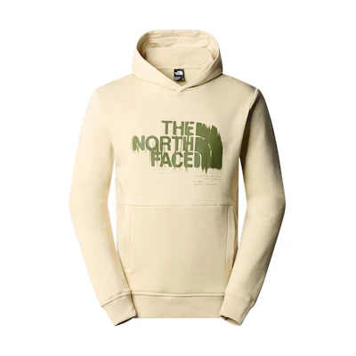 TNF Graphic Logo Hoodie Pullover Khaki NF0A87ET-3X4