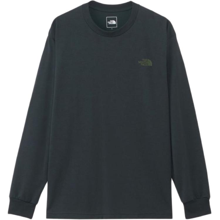 TNF Graphic Print Crewneck Sweatshirt Unisex Light Grey NT12450-AG