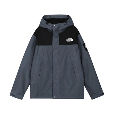 TNF Gray Embroidered Logo Hoodie Jacket Casual Style NI3BN52N