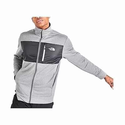 TNF Gray High-Neck Full-Zip Jacket NF0A3YJF-VS4