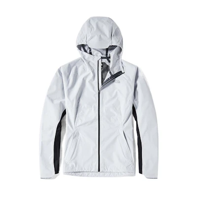 TNF Gray Hooded Outdoor Breathable Jacket NF0A3YVE-9B8