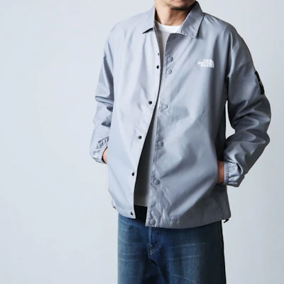 The North Face Jaket Kerah Polo Lengan Panjang Logo Abu-Abu NP72130-MG Lookbook The North Face Jaket Kerah Polo Lengan Panjang Logo Abu-Abu NP72130-MG