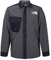 The North Face Gray Long-Sleeve Shirt with Patch Pockets NF0A4U6A-0C5 The North Face Gray Long-Sleeve Shirt with Patch Pockets NF0A4U6A-0C5