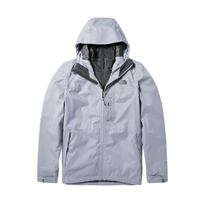 TNF Gray Waterproof 3-in-1 Winter Jacket NF0A3V9B-V3T