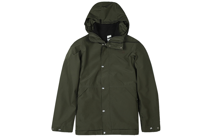 TNF Green 3-in-1 Waterproof Fleece Winter Jacket NF0A4NGY-BQW