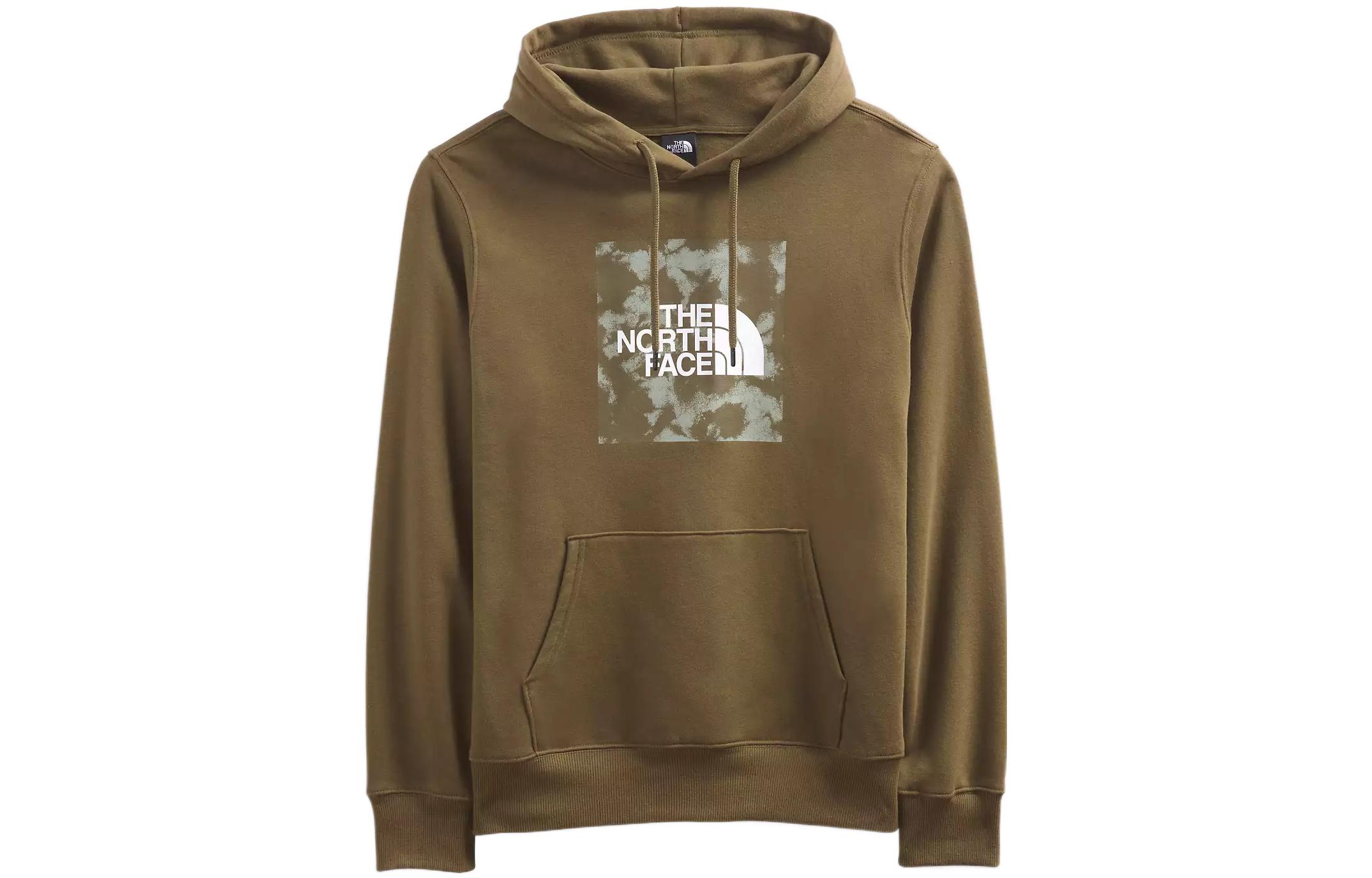 TNF Green Camo Logo Printed Pullover Hoodie NF0A7QE6-37U