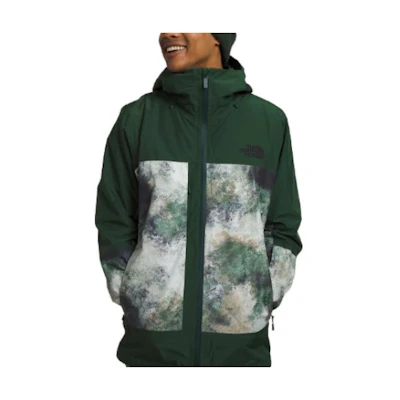 TNF Green Camouflage Waterproof Jacket NF0A7WYE-OP1