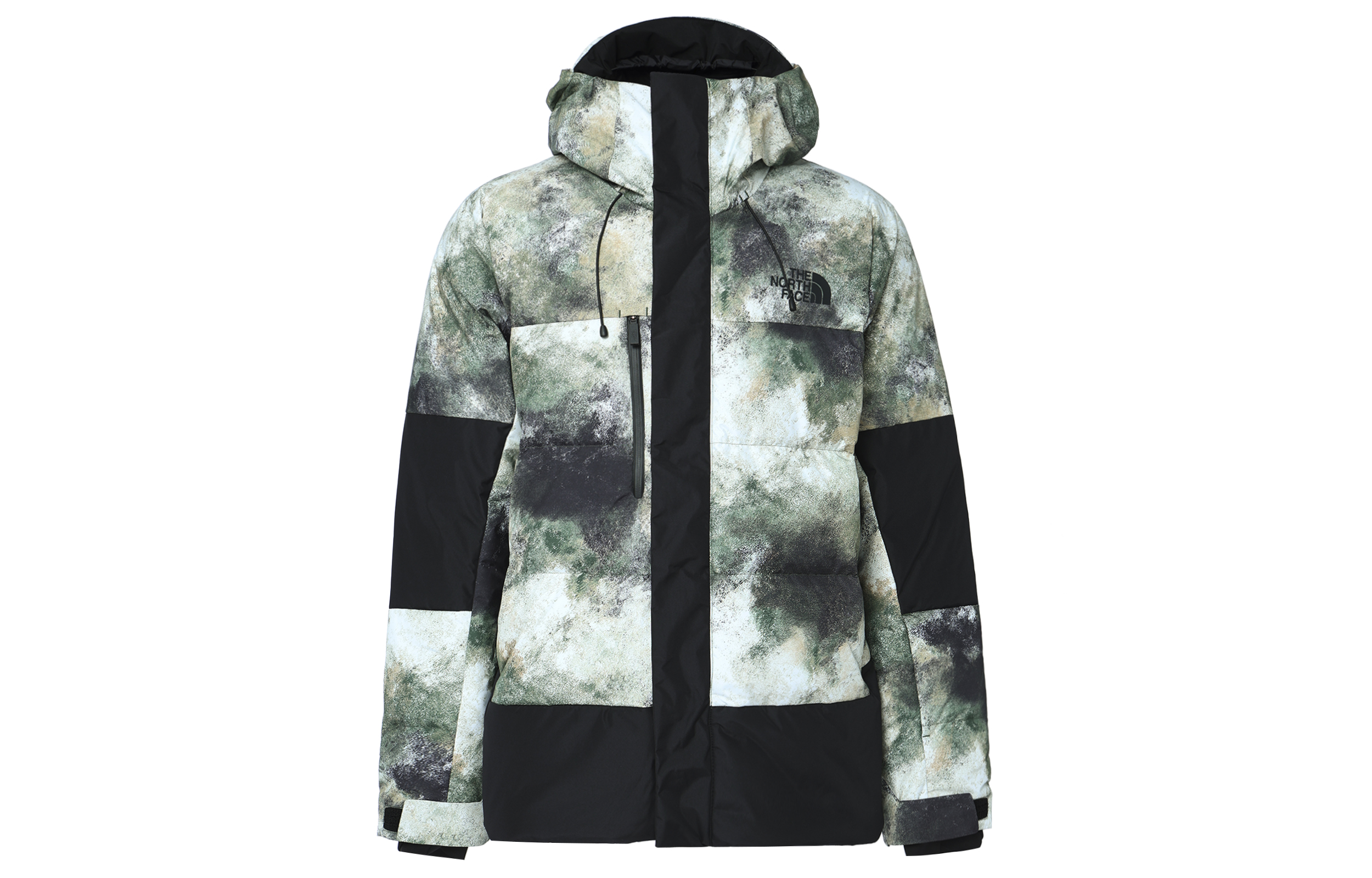 The North Face Green Corefire Down Camo Windstopper Jacket NF0A82VT-OP1