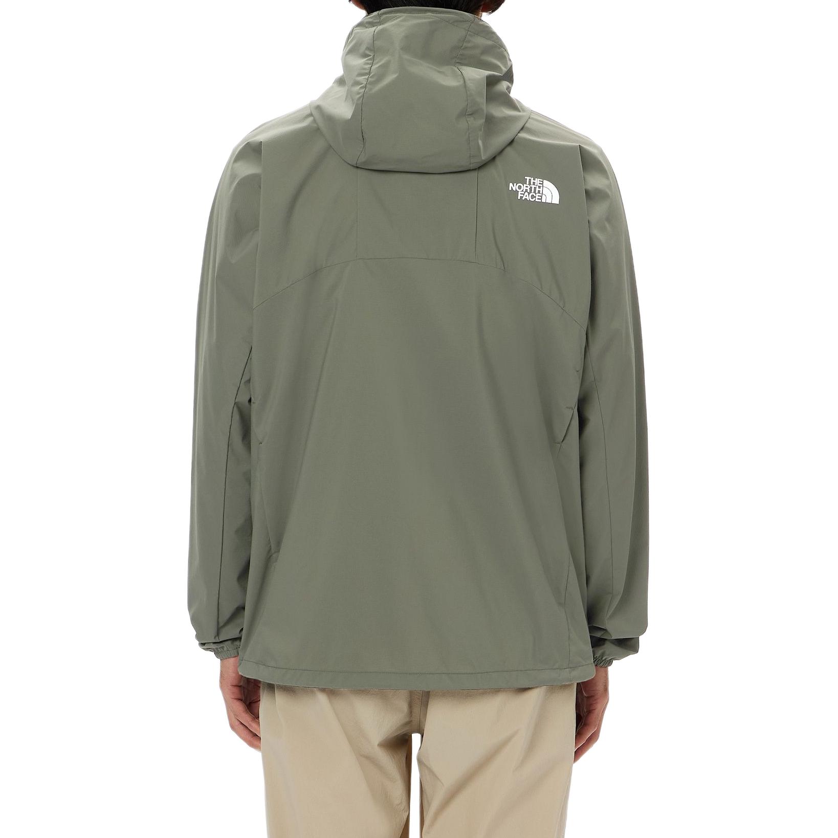 TNF Green Full-Zip Hoodie Jacket with Logo Design NP22202-NT 圖 5