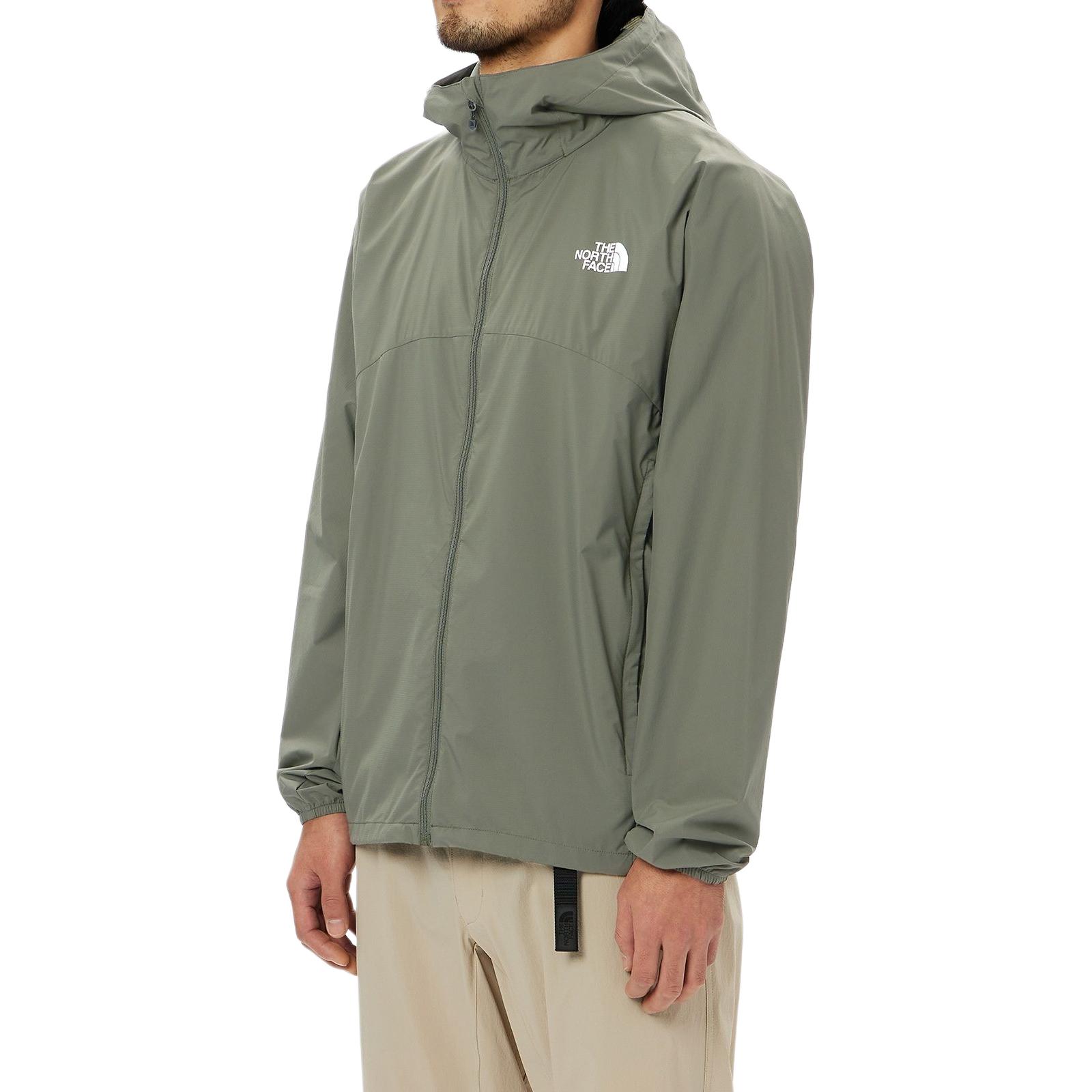 TNF Green Full-Zip Hoodie Jacket with Logo Design NP22202-NT 圖 7