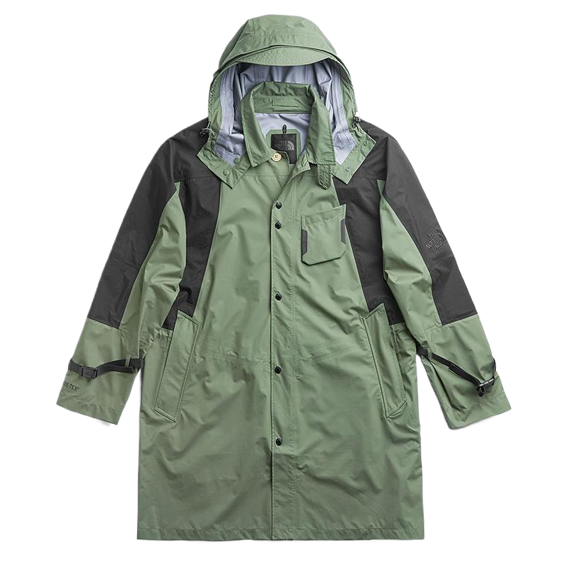 TNF Green GTX Light Waterproof Hooded Running Jacket NF0A3VQ3-ZCE