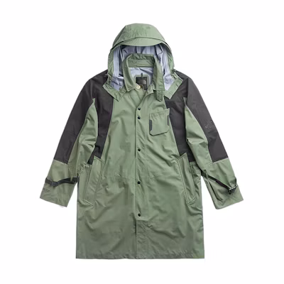 TNF Green GTX Light Waterproof Hooded Running Jacket NF0A3VQ3-ZCE