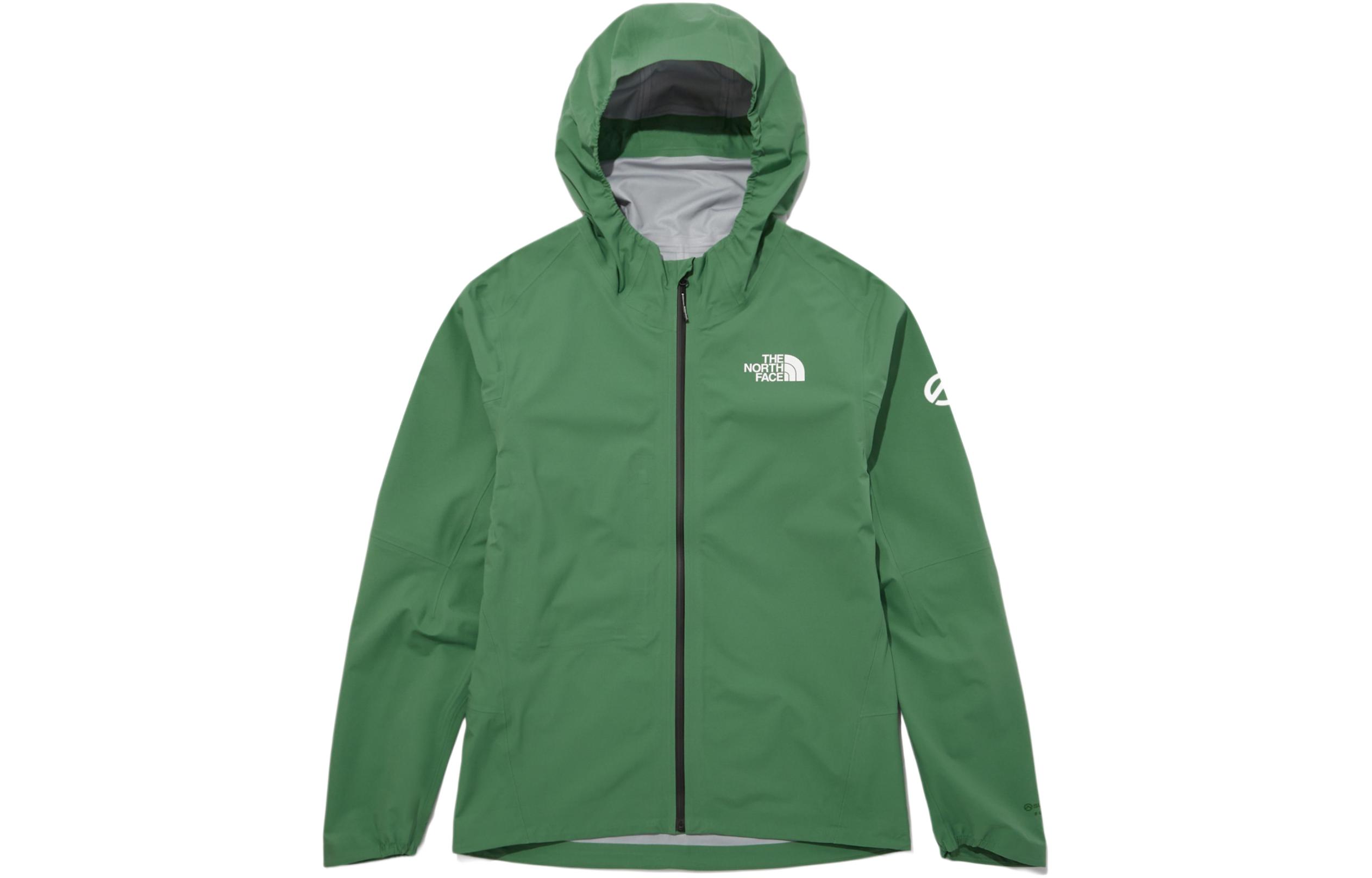 TNF Green Hooded Logo Long-Sleeve Jacket NJ2HP29B