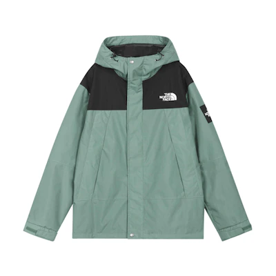 TNF Green Hoodie Jacket with Embroidered Logo NI3BN57P