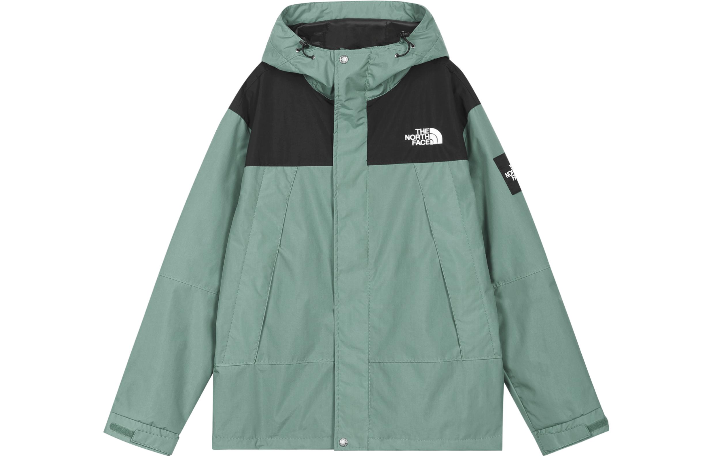 TNF Green Hoodie Jacket with Embroidered Logo NI3BN57P 圖 2