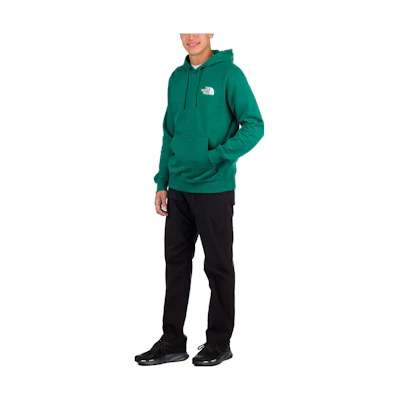 TNF Green Hoodie with Logo Print NF0A7R9H-NL1