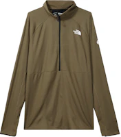 The North Face Green Logo Half-Zip Pullover Sweatshirt NF0A5J8R-37U The North Face Green Logo Half-Zip Pullover Sweatshirt NF0A5J8R-37U