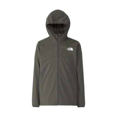 TNF Green Logo Print Full-Zip Hooded Jacket NP72385N-T