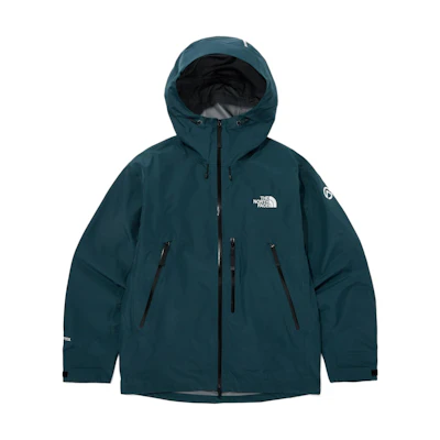 TNF Green Logo Print Hooded Jacket NJ2GQ03D