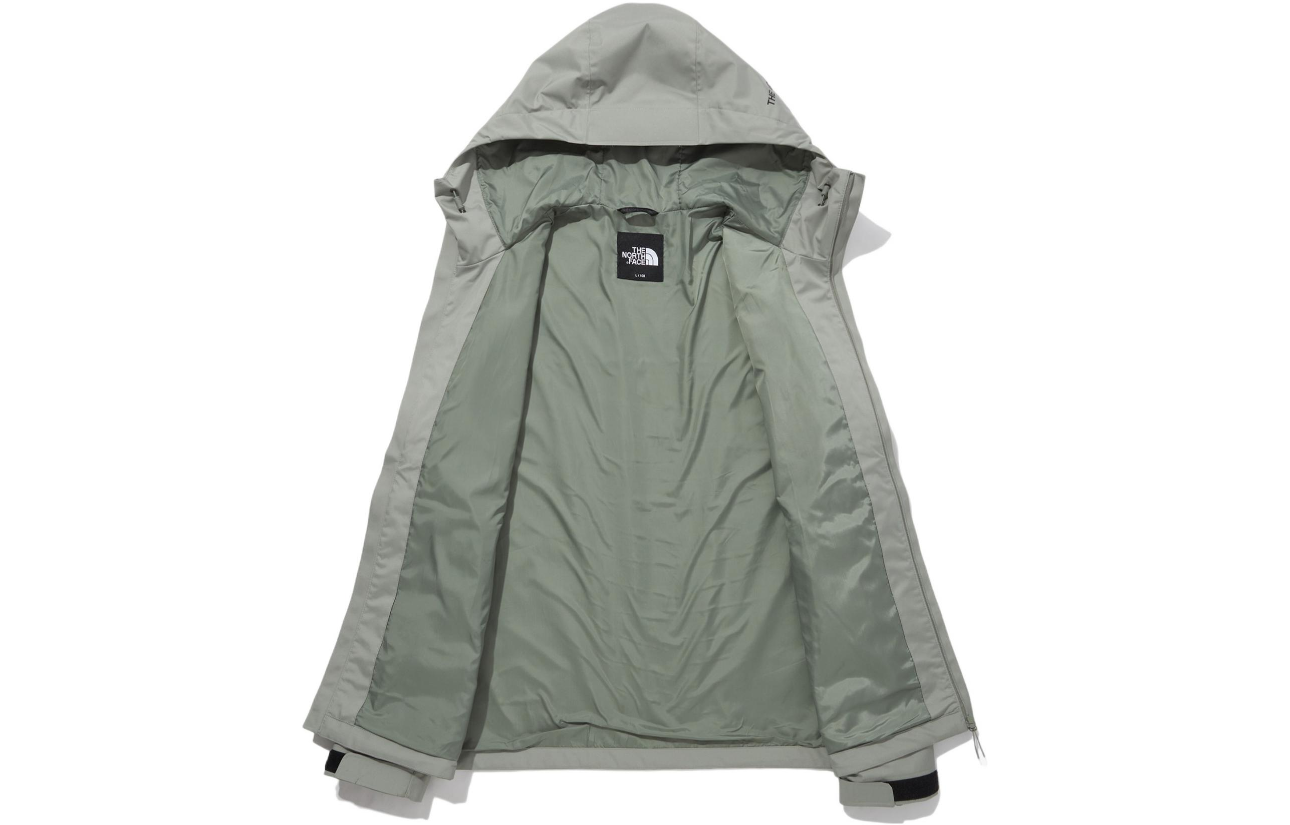 TNF Green Logo Print Hoodie Jacket NJ2HN05C 圖 3