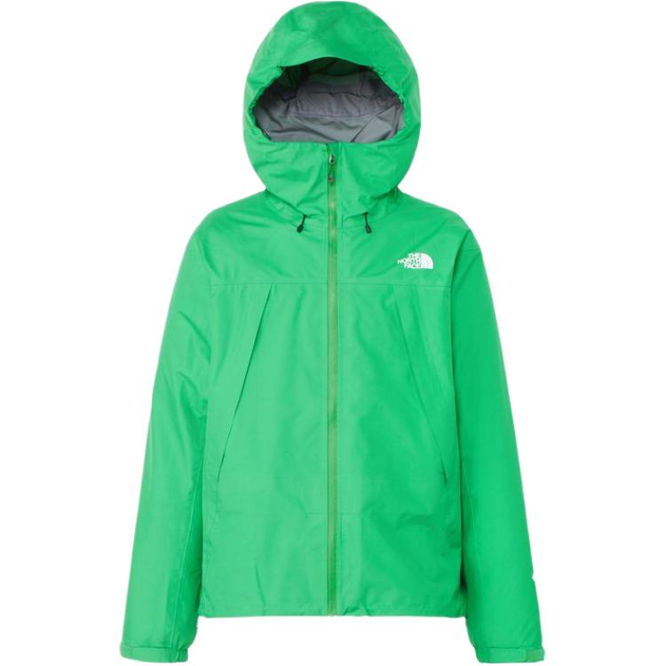 TNF Green Logo Print Hoodie Zip Jacket – Loose Fit NP62303-OE