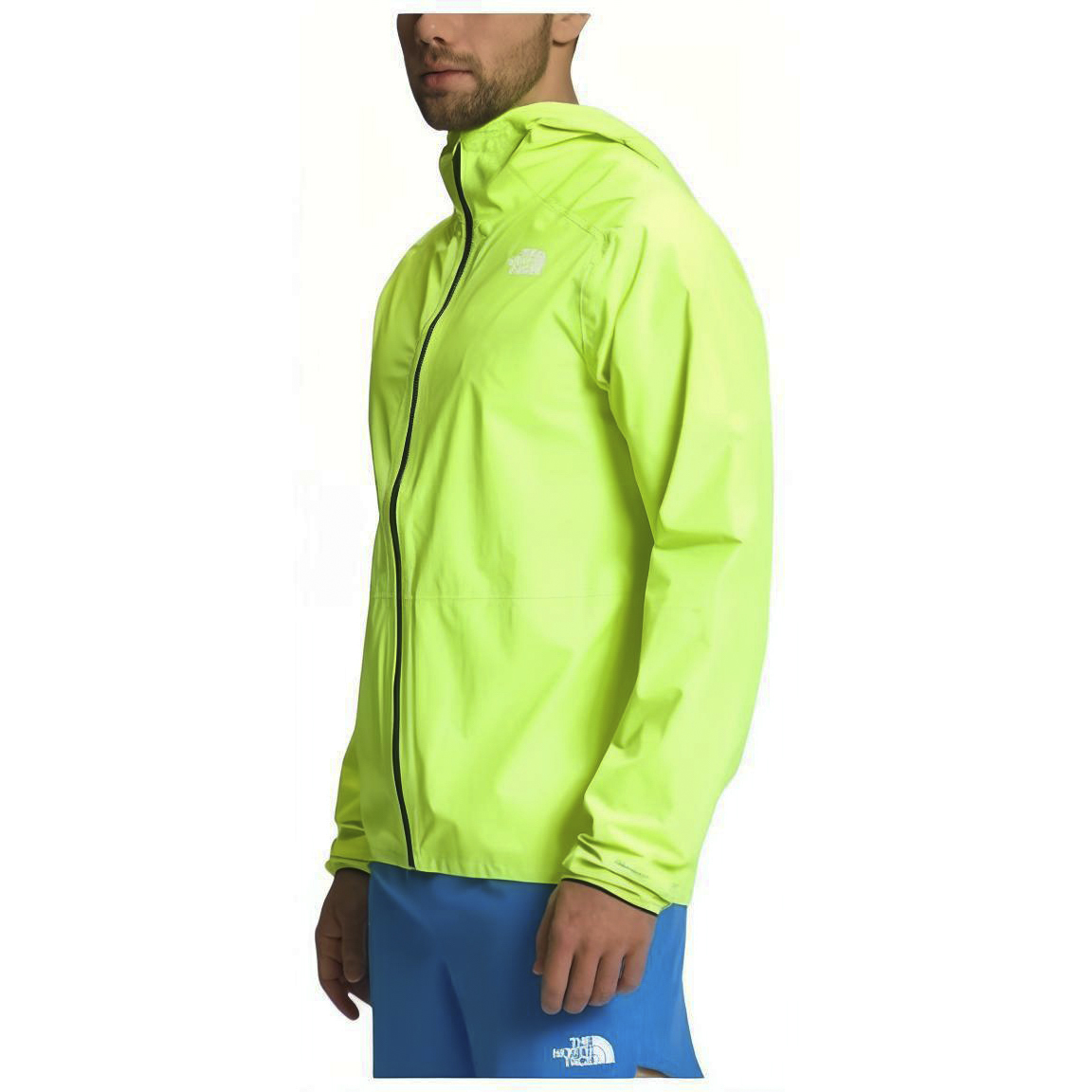 TNF Green Logo Print Waterproof Hooded Jacket NF0A82QS-8NT 圖 5