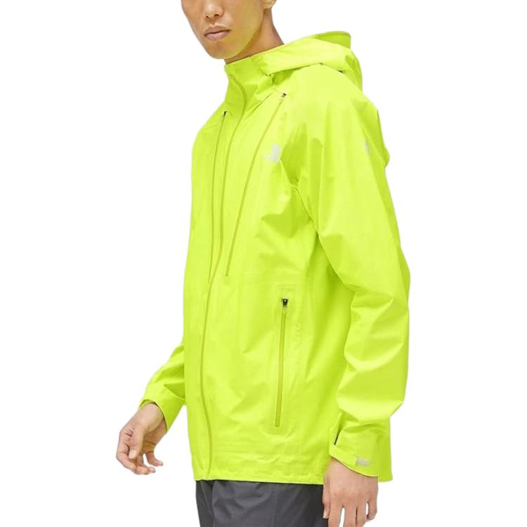 TNF Green Logo Print Waterproof Hooded Jacket NF0A82QS-8NT 圖 6