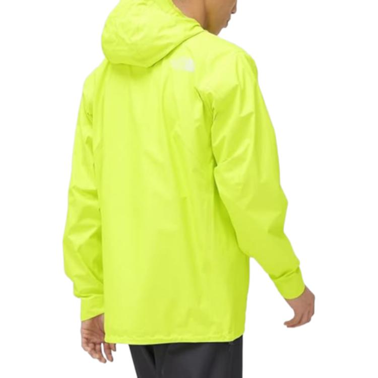 TNF Green Logo Print Waterproof Hooded Jacket NF0A82QS-8NT 圖 7