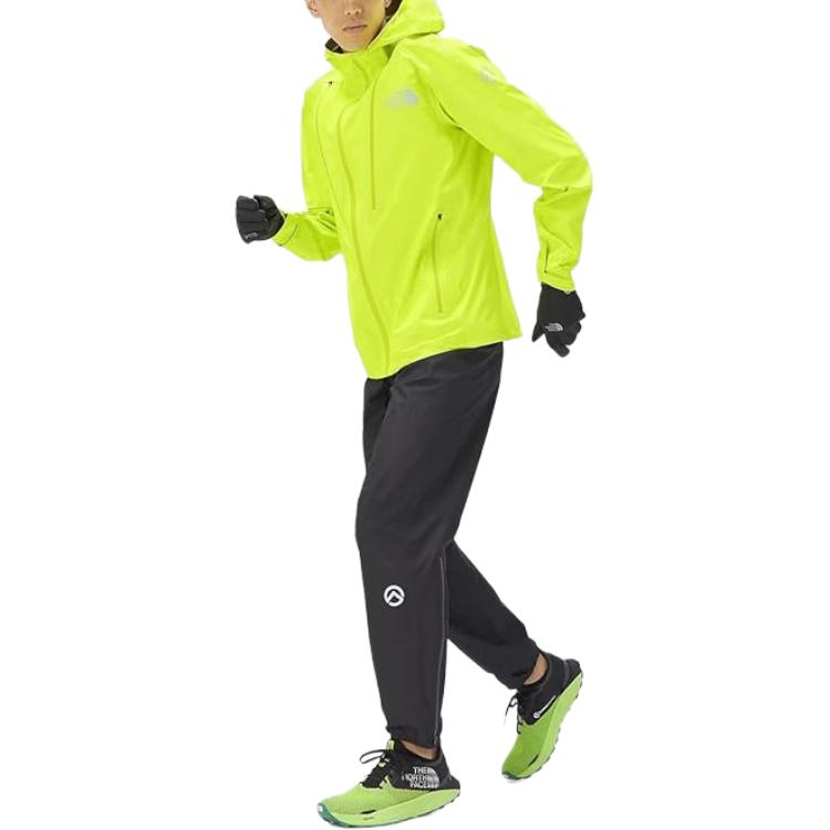 TNF Green Logo Print Waterproof Hooded Jacket NF0A82QS-8NT 圖 8