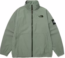 The North Face Green Logo Print Zip-Up Jacket Unisex NJ3BP03L The North Face Green Logo Print Zip-Up Jacket Unisex NJ3BP03L