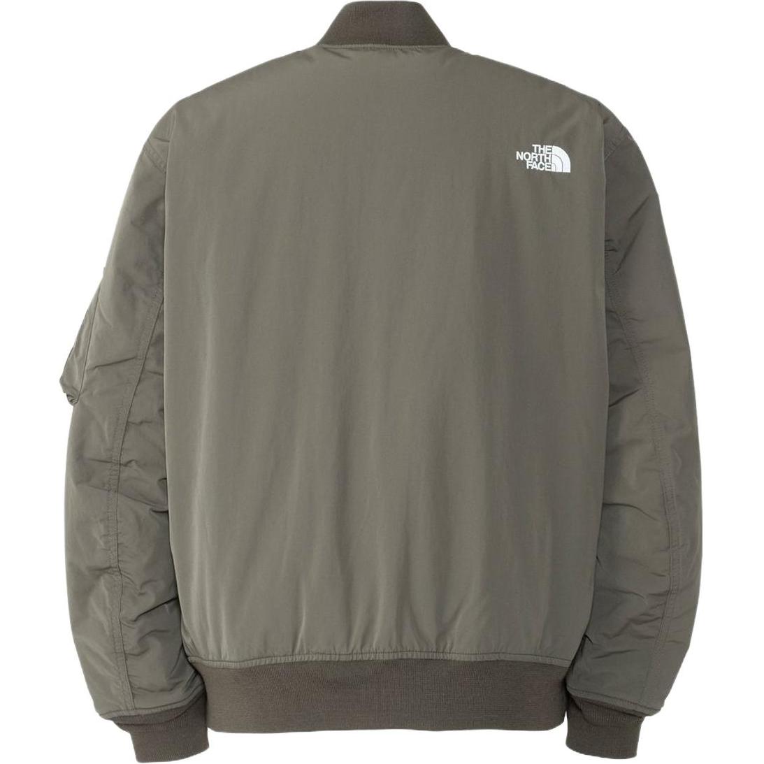 TNF Green Logo Zip-Up Fitted Long-Sleeve Jacket NY82334-NT 圖 3