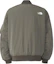 Lookbook The North Face Green Logo Zip-Up Fitted Long-Sleeve Jacket NY82334-NT