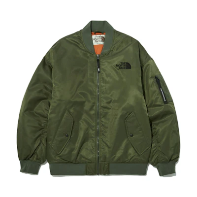 TNF Green Multi-Pocket Logo Jacket Unisex NJ3NN53K